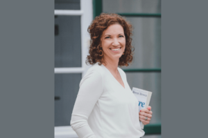 Terri Creeden Holding Brene Brown Book